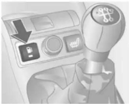 OPEL Combo (2011) - Bouton de sélection de carburant - 1