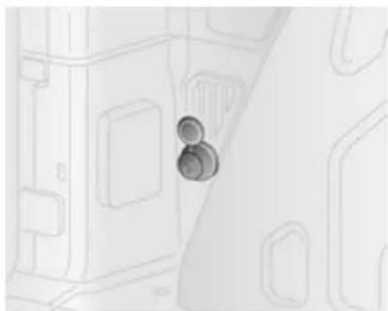 OPEL Combo (2012) - Prises de courant arrière - 2