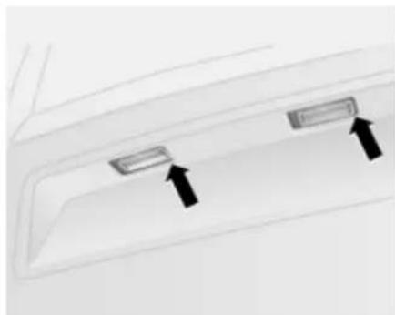 OPEL Combo (2012) - Éclairage de plaque d'immatriculation - 3