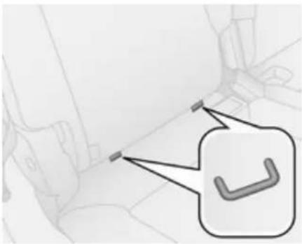 OPEL Combo (2012) - Systèmes de sécurité pour enfant ISOFIX - 1