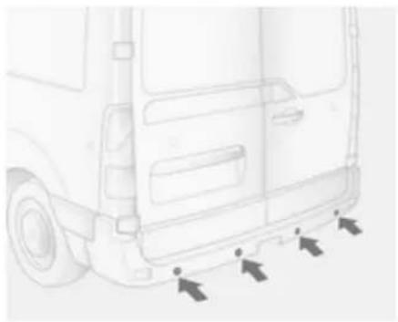 OPEL Movano (2011) - Aide au stationnement - 1