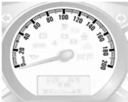 OPEL Movano (2011) - Témoins et cadrans Compteur de vitesse - 1