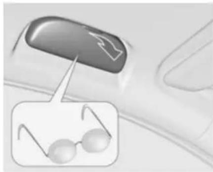 OPEL Movano (2011) - Rangement pour lunettes de soleil - 1