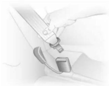 OPEL Vivaro (2010) - Two-latch belt - 1