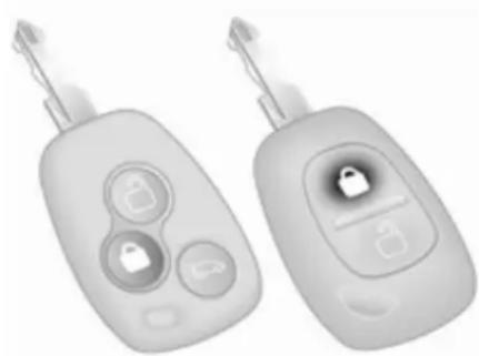 OPEL Vivaro (2010) - Locking - 1