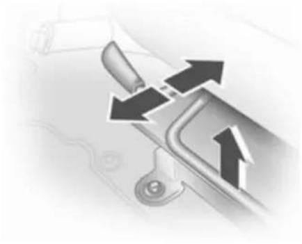 OPEL Vivaro (2010) - Seat positioning - 1