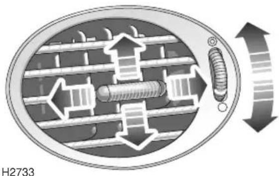 Rover 75 (1999) - Face level vents - 1