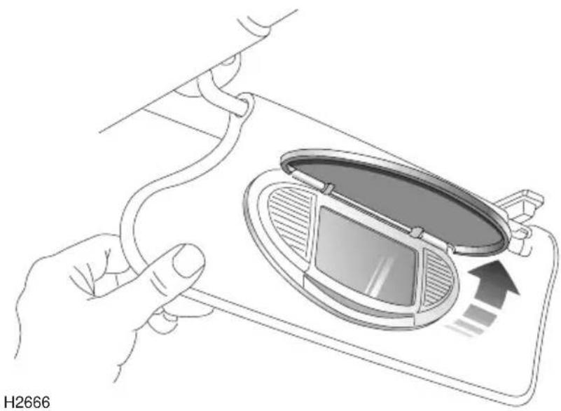 Rover 75 (1999) - Manual mirror ^ - 2