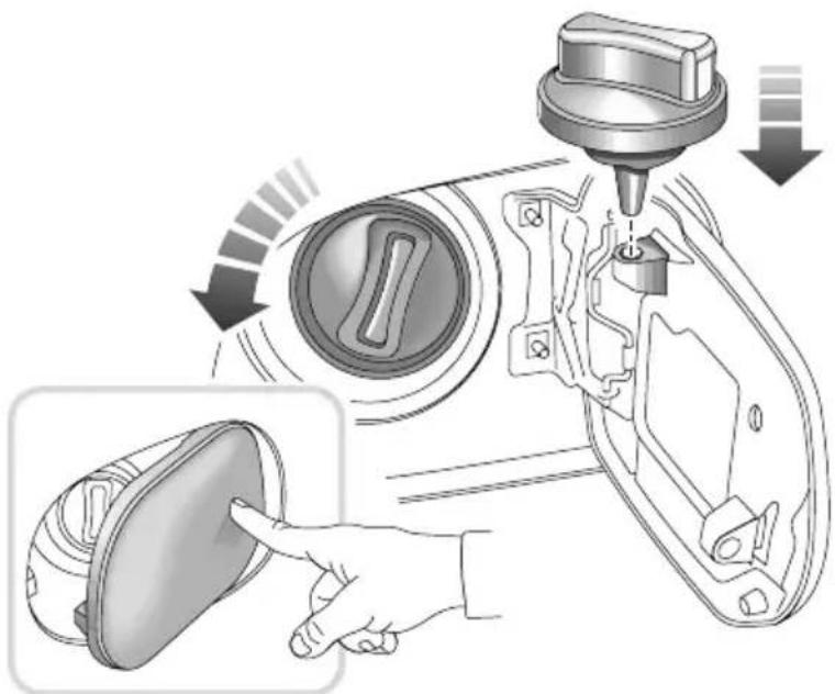 Rover 75 (1999) - FUEL FILLER - 1