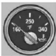 BMW 328i xDrive Sports Wagon (2014) - Engine oil temperature - 1