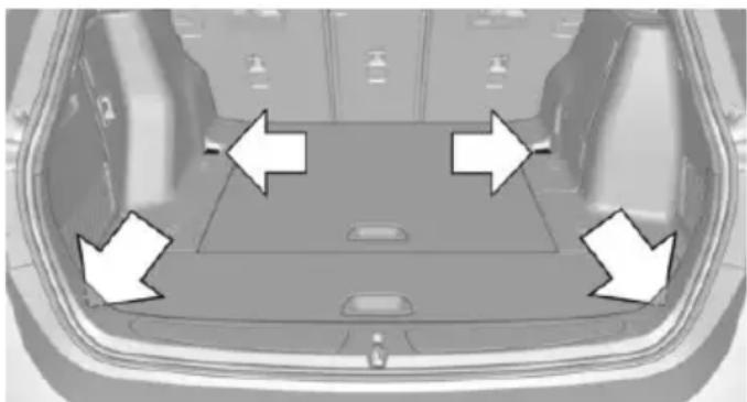 BMW 328i xDrive Sports Wagon (2014) - Securing cargo - 1