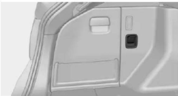 BMW 328i xDrive Sports Wagon (2014) - In the cargo area - 1
