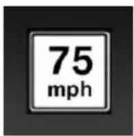 BMW 328i xDrive Sports Wagon (2014) - Speed limit detection - 1