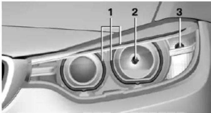 BMW 435i xDrive Coupe (2014) - Headlamps - 1