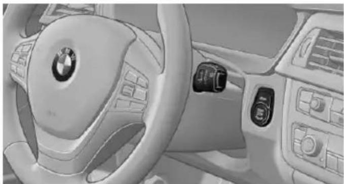 BMW 435i xDrive Coupe (2014) - Activating/deactivating the system manually - 1