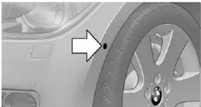 BMW 435i xDrive Coupe (2014) - Ultrasound sensors - 1