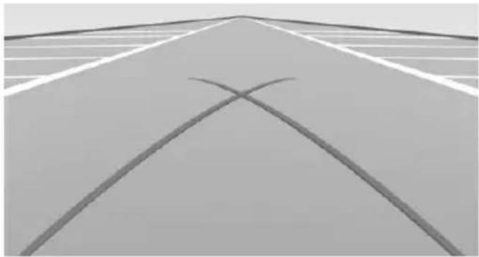 BMW 435i xDrive Coupe (2014) - Turning circle lines - 1
