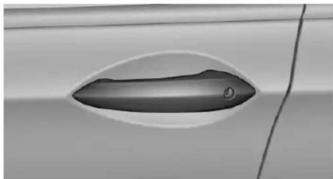 BMW 550i Gran Turismo (2014) - Using the door lock - 1