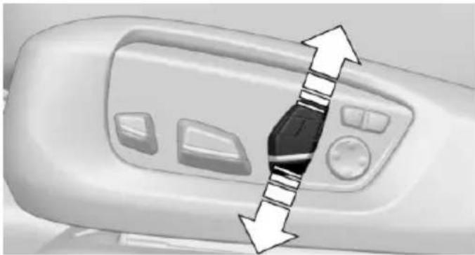 BMW 550i Gran Turismo (2014) - Adjusting the height: electrical head restraints - 1