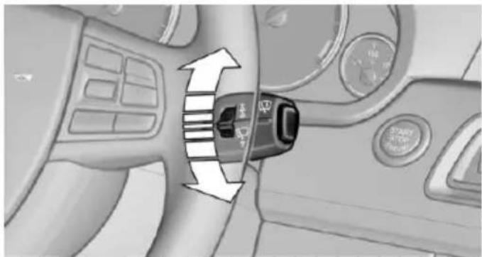 BMW 650i Gran Coupe (2014) - Rain sensor, sensitivity - 1