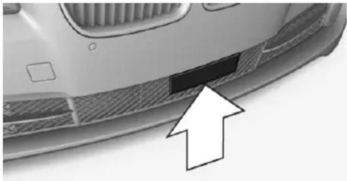 BMW 650i Gran Coupe (2014) - Radar sensor - 1