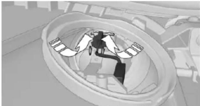 BMW 650i xDrive Gran Coupe (2014) - Turning lamp on the Xenon headlamp - 2
