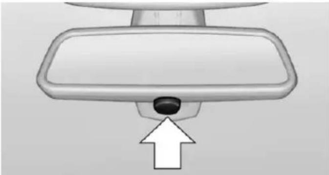 BMW X5 xDrive35d (2014) - Indicator lamp on the interior rearview mirror - 1