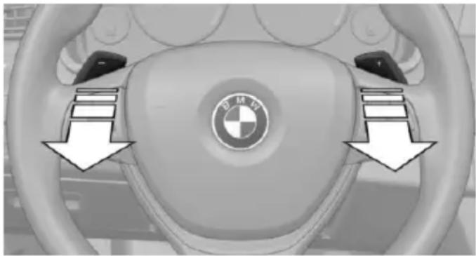 BMW X5 xDrive35d (2014) - Ending the sport program/manual mode - 1