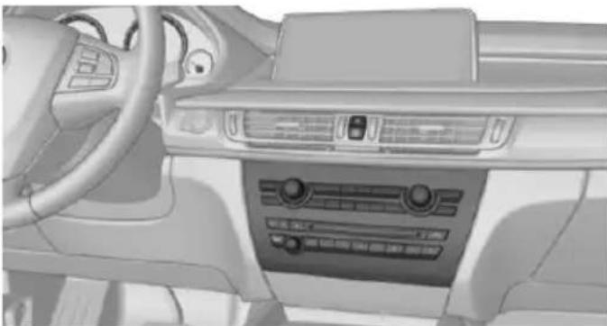 BMW X5 xDrive35d (2014) - Buttons in the vehicle - 1
