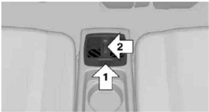 BMW X5 xDrive35d (2014) - Heating and ventilation, third row of seats - 1