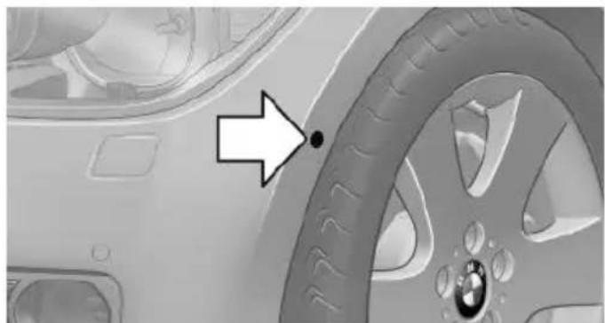 BMW 328i Sedan (2013) - Ultrasound sensors - 1