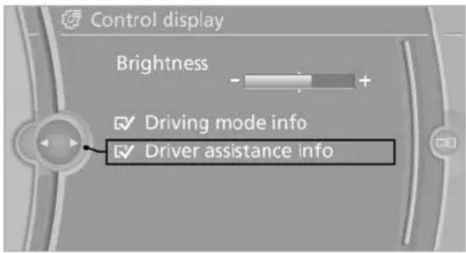 BMW 328i Sedan (2013) - "Driver assistance info" - 1