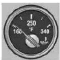 BMW 328i Sedan (2013) - Engine oil temperature - 1