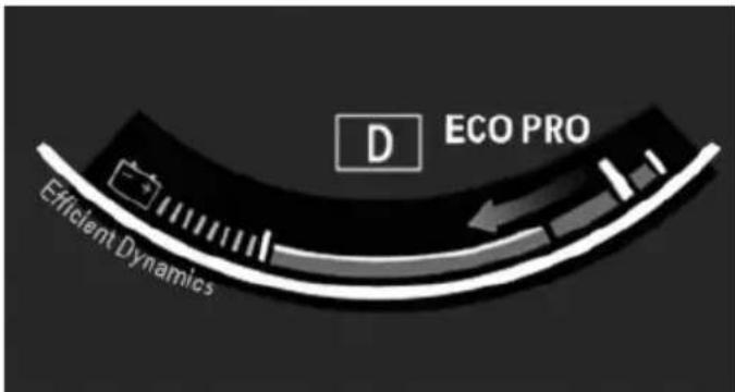 BMW 328i Sedan (2013) - ECO PRO Tip - driving instruction - 1