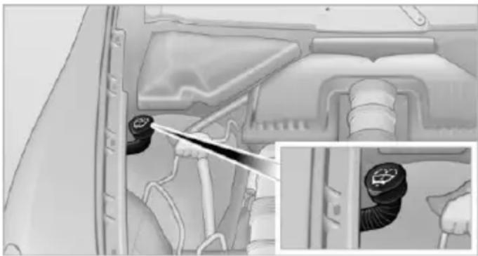 BMW X6 xDrive50i (2013) - Washer fluid reservoir - 2