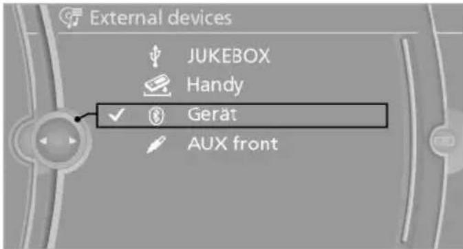 BMW X6 xDrive50i (2013) - Select the symbol. - 1