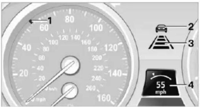 BMW X6 xDrive50i (2013) - Displays in instrument cluster - 1