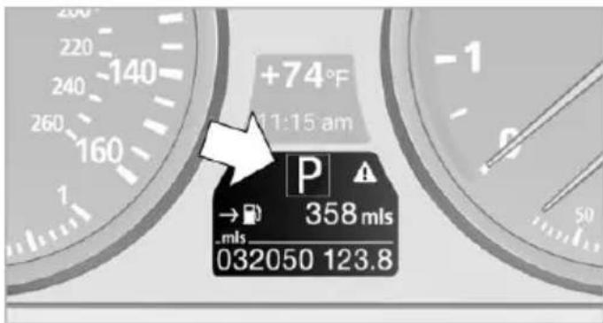 BMW X6 xDrive50i (2013) - Displays in the instrument cluster - 1