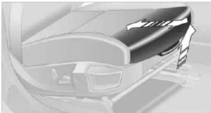 BMW X6 xDrive50i (2013) - Adjusting manually - 2