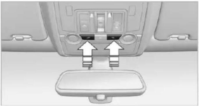 BMW X6 xDrive50i (2013) - Reading lamps - 1