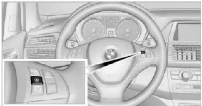 BMW X6 xDrive50i (2013) - Steering wheel heating - 1