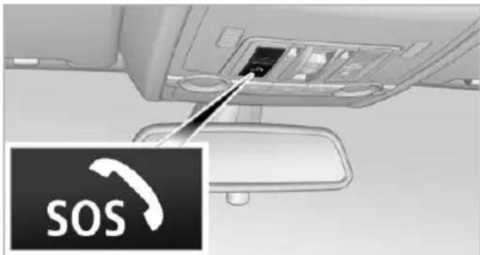 BMW X6 xDrive50i (2013) - Initiating an Emergency Request - 1