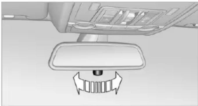 BMW X6 xDrive50i (2013) - Interior rearview mirror - 1