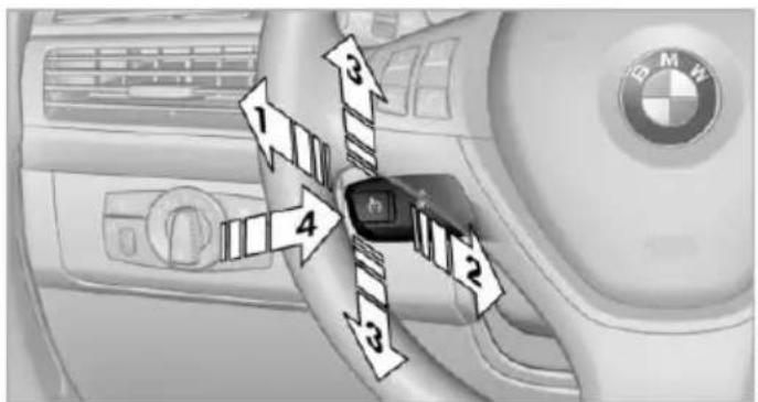 BMW X6 xDrive50i (2013) - One lever for all functions - 1