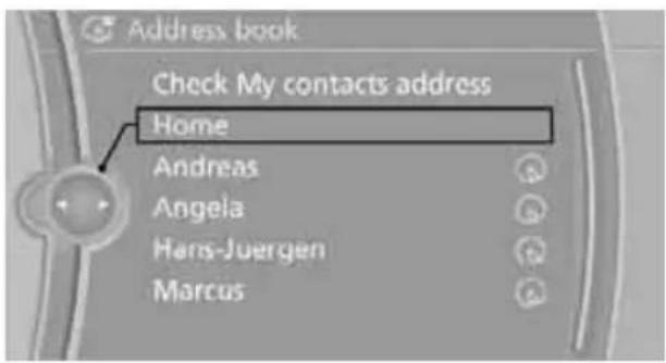 BMW 135i Coupe (2012) - Using the home address as a destination - 1