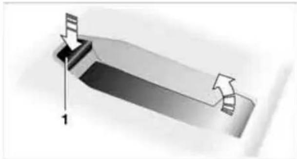 BMW 135i Coupe (2012) - Inserting snap-in adapter - 1