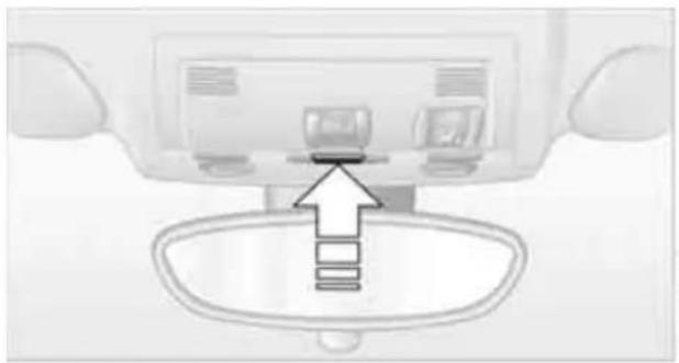 BMW 135i Coupe (2012) - Switching interior lamps on/off manually - 1
