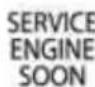 BMW 335i Coupe (2012) - Indicator lamps without text messages - 6
