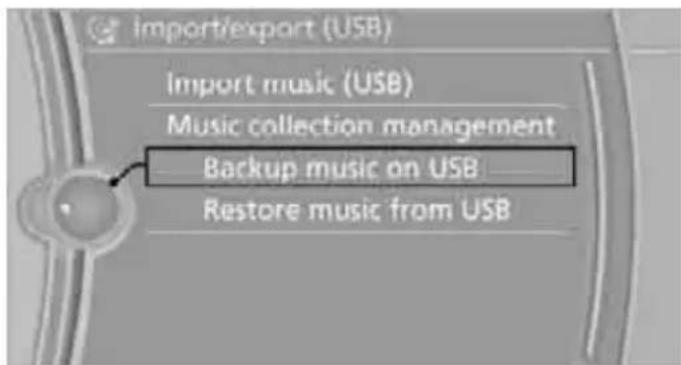BMW 335i Coupe (2012) - Backing up the music collection - 2