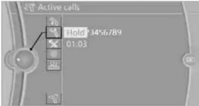 BMW 335i Coupe (2012) - Establishing a second call - 1
